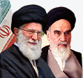 عکس مقام معظم رهبری و اما خمینی